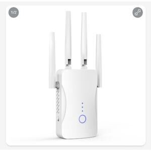 2026 WiFi Extender Signal Booster - 2.4GHz 300Mbps WiFi Booster for Home, Cov...